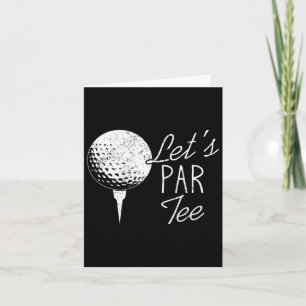 Golf Player Funny Golfer Zitat Great Golfschläger Karte