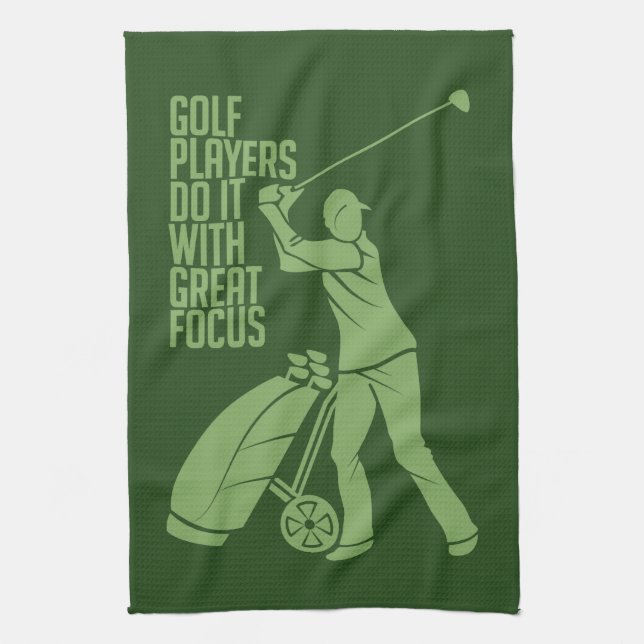 GOLF PLAYER Handtuch (Vertikal)