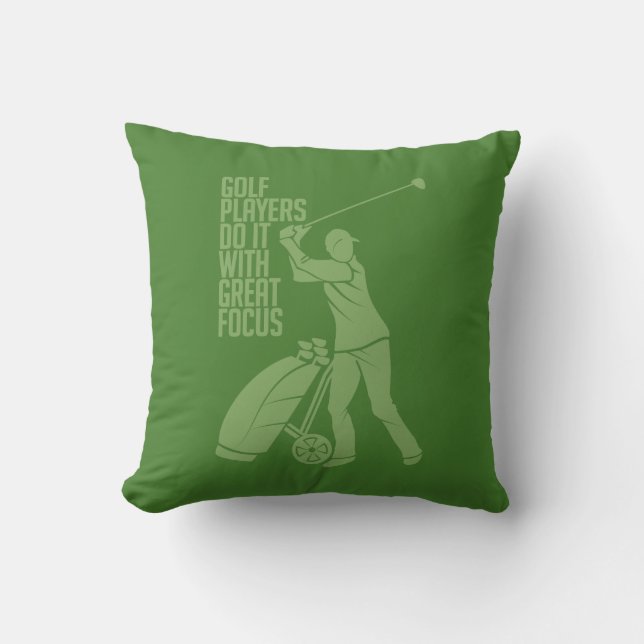 GOLF PLAYER-Kissen Kissen (Vorderseite)