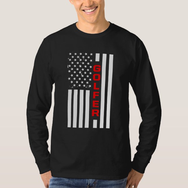 Golf Player Pride Golfer Golfspielen 3 T-Shirt (Vorderseite)