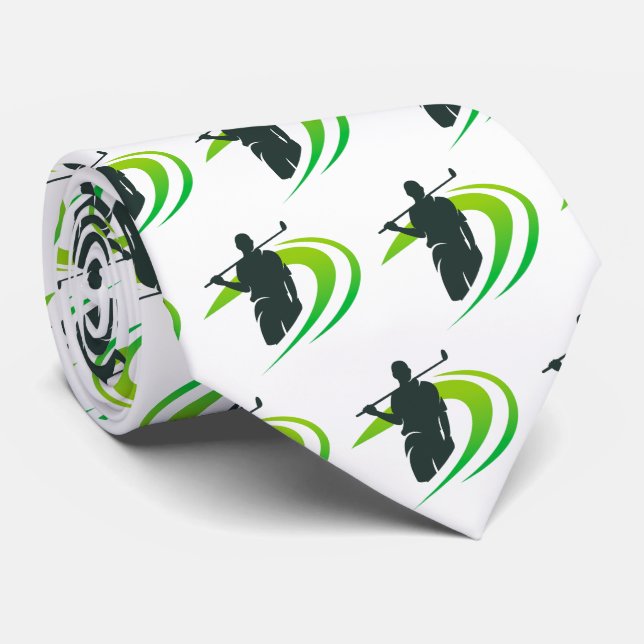 Golf Player Sport | Krawatte (Gerollt)