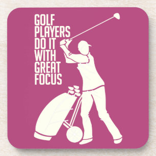 GOLF PLAYER-Untersetzer Getränkeuntersetzer