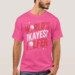 Golf Player World's beste Golfer Golfer Golfer Gol T-Shirt