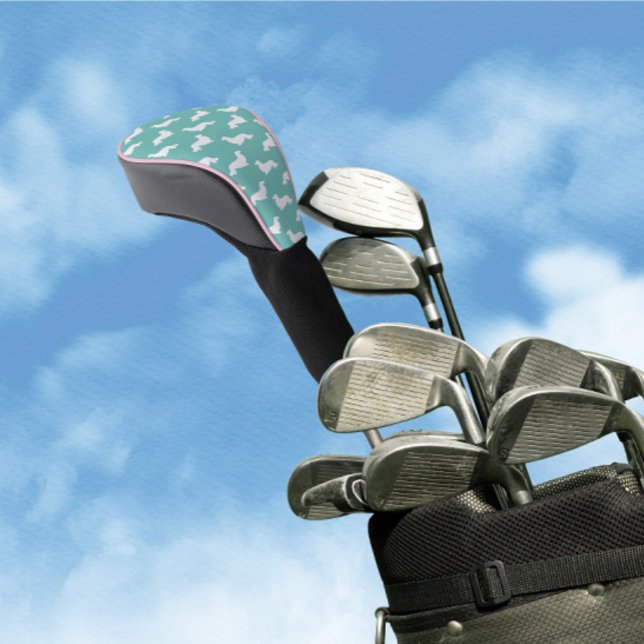 Golf Playing Dachshund Robins Egg Gift Headcover (Von Creator hochgeladen)