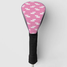 Golf Playing Dackel Mama Rosa Headcover