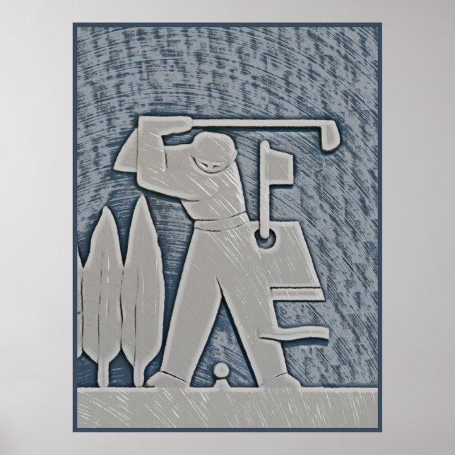 Golf Poster (Vorne)