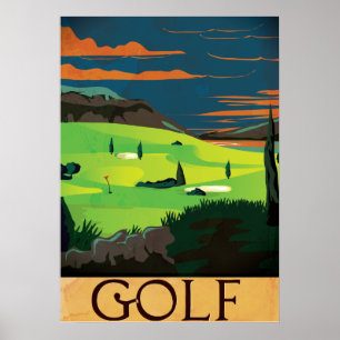 Golf Poster