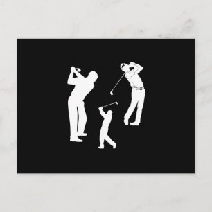 Golf Pro Postkarte