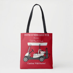 Golf Pub Golf Cart Bier & Snacks Wilde Geschichten