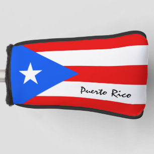 Golf Puerto Rico und Puerto Rico Flag / Golfklubs Golf Headcover