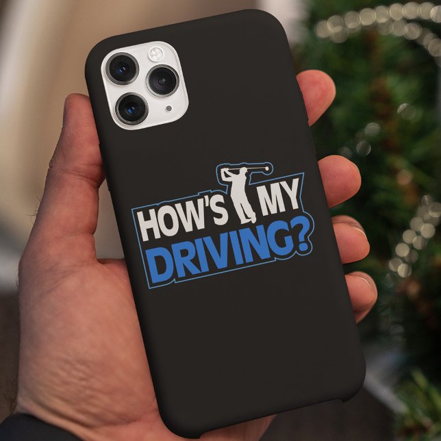 Golf Pun - Wie geht's meinem Fahren? Case-Mate iPhone Hülle (Von Creator hochgeladen)