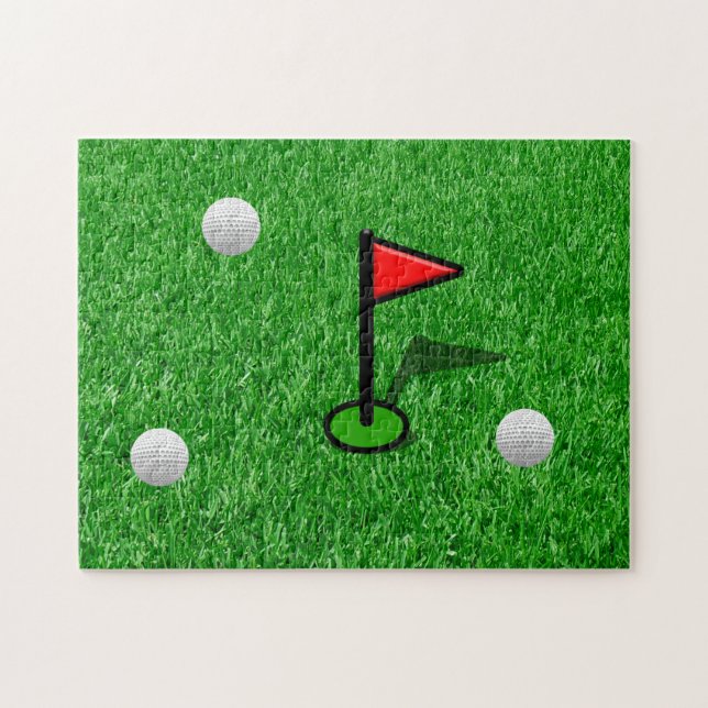 Golf Putt Puzzle (Horizontal)