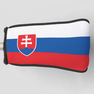 Golf Putter Abdeckung mit Flagge der Slowakei Headcover