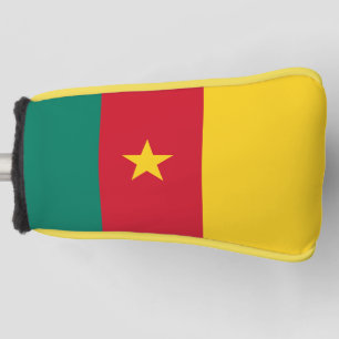 Golf Putter Abdeckung mit Flagge Kameruns Headcover