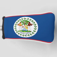 Golf Putter Abdeckung mit Flagge von Belize