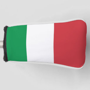 Golf-Putter-Abdeckung mit Flagge von Italien Golf Headcover