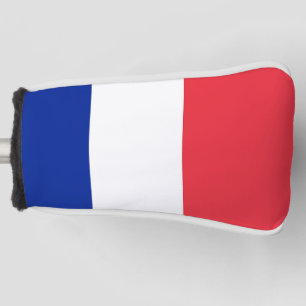 Golf Putter Cover mit der Flagge Frankreichs Headcover