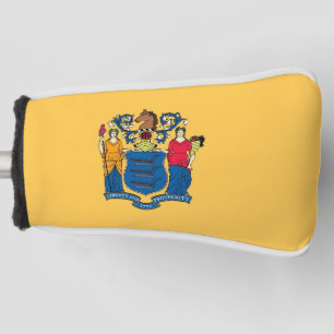 Golf Putter Cover mit Flag New Jersey, USA Headcover