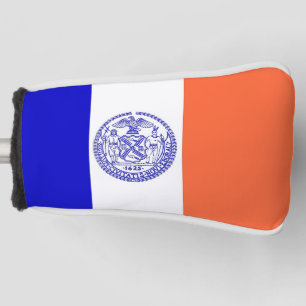 Golf Putter Cover mit Flag New York City, USA Headcover
