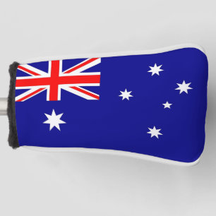Golf Putter Cover mit Flagge Australiens Golf Headcover