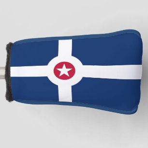 Golf Putter Cover mit Flagge von Indianapolis, USA Headcover