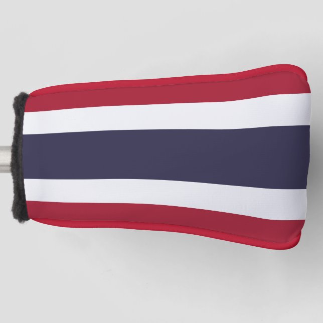 Golf Putter Cover with Flag of Thailand Golf Headcover (Vorderseite)