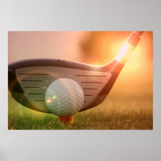 Golf Putter Poster Print (Vorne)