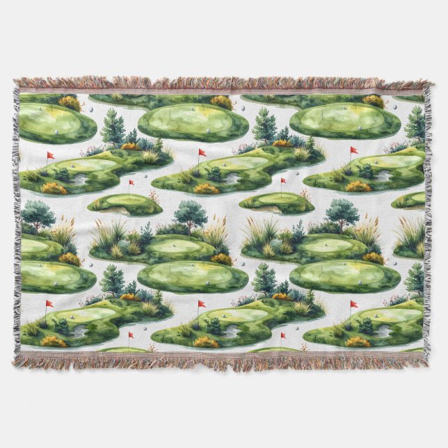 Golf Putting Grünfläche Decke (Vorderseite)