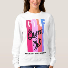 GOLF-QUEEN-Individuelle Name Sweatshirt