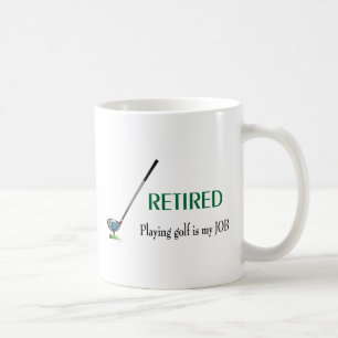 GOLF - Remüde, Golf spielen ist ein JOB Tasse