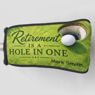 GOLF RENTNER für Golfer auf grünem Gras Headcover