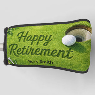 GOLF RENTNER für Golfer auf grünem Gras Headcover