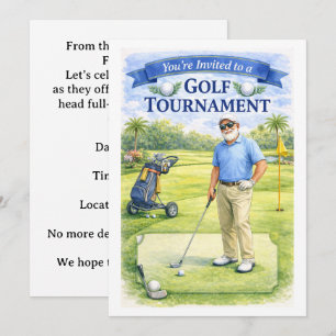 Golf-Rentnerparty  Einladung