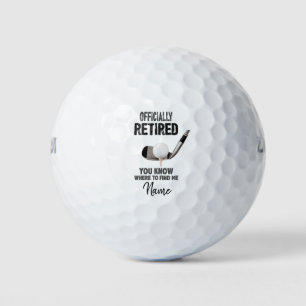 Golf-Resort mit Golfball und Eisen für Golfer