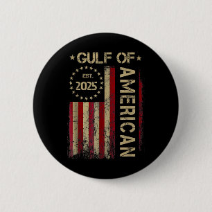Golf Retro of America Est 2025 US-amerikanische Fl Button