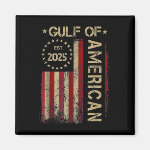 Golf Retro of America Est 2025 US-amerikanische Fl Magnet