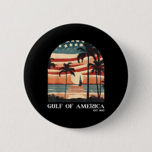 Golf Retro of America Est 2025 US-amerikanische Mä Button