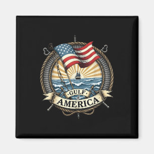 Golf Retro of America Est 2025 US-amerikanische Mä Magnet