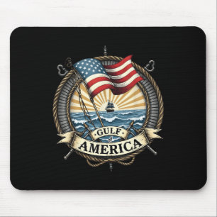 Golf Retro of America Est 2025 US-amerikanische Mä Mousepad