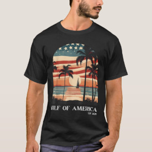 Golf Retro of America Est 2025 US-amerikanische Mä T-Shirt