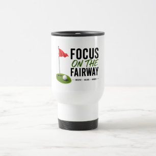 Golf-Rote-Flagge-Golf-Lifestyle-Typografie-Design  Reisebecher