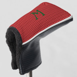 GOLF roter Strick, Headcover