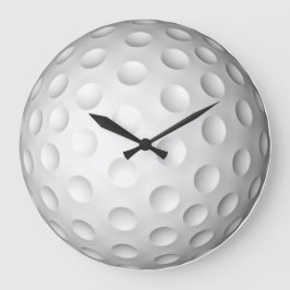 Golf Round Clock Große Wanduhr