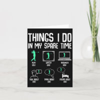 Golf-Sachen, die ich in meiner Freizeit mache Golf