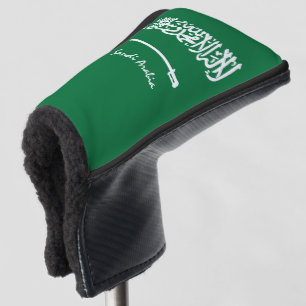 Golf Saudi-Arabien & Saudi-Flagge / Golfplätze Headcover
