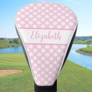 Golf-Schlagkopfabdeckung für Damen mit rosafarbene Golf Headcover