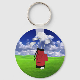 Golf Schlüsselanhänger