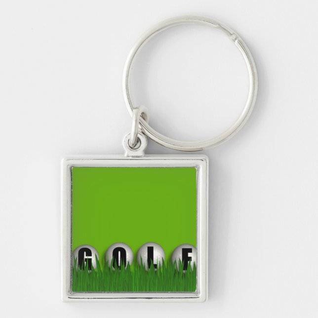 Golf Schlüsselanhänger (Vorne)