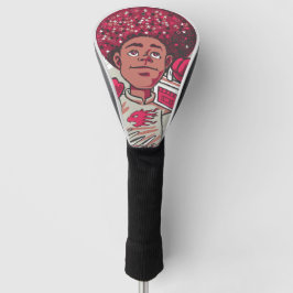 Golf-Schutzhaube – YOUTH Power Afro & Boombox Urba Golf Headcover