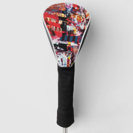 Golf-Schutzhülle – Fragmentierter Puls Golf Headcover